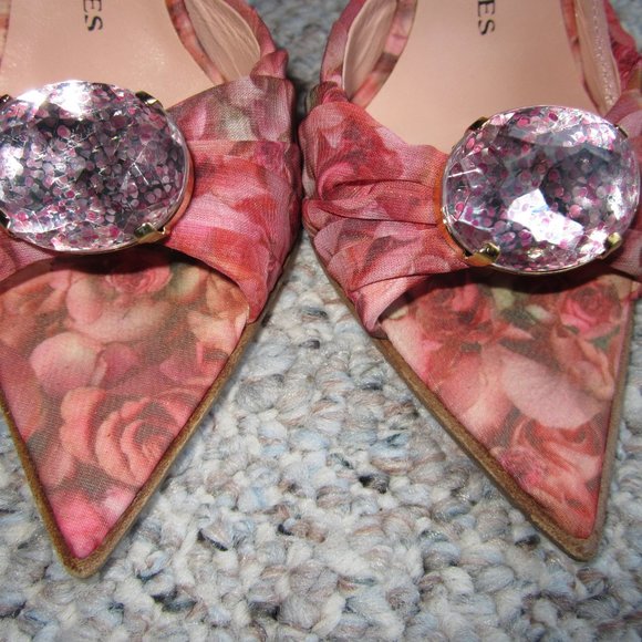 Les Tropenziennes Floral Heeled Sandal - Picture 3 of 15